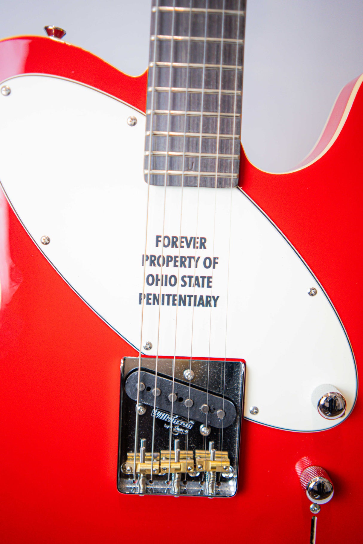Vintage Joe Doe Jailbird Telecaster Red (Pre-Owned) - Music Vault