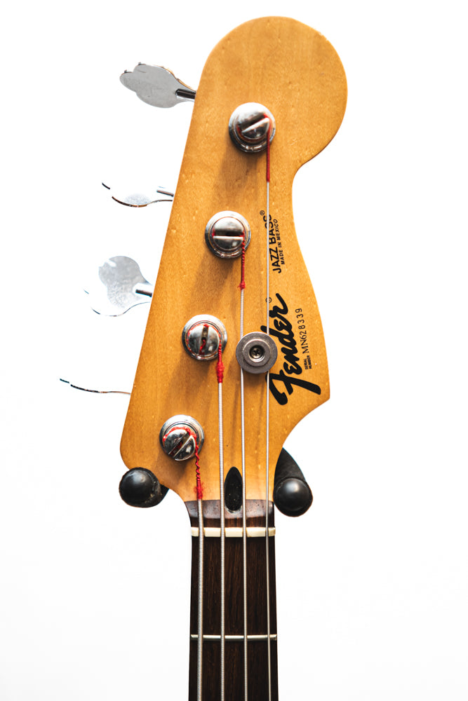 Fender "Squire Series" Mexican Jazz Bass 1996 Black  (Pre-Owned) - Music Vault