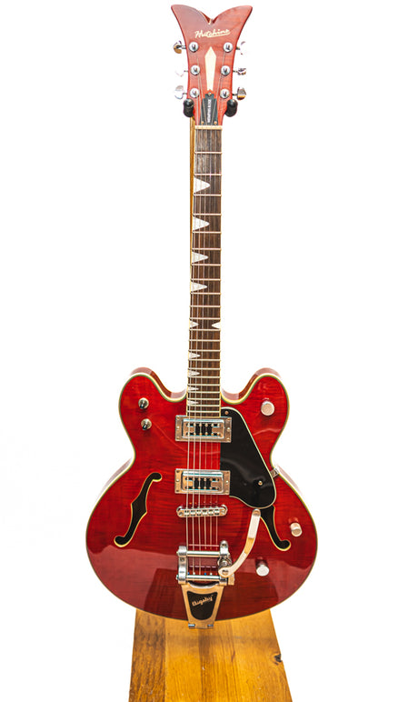 Hutchins Memphis Rose Semi Hollow Body + Hard Case (Pre-Owned) - Music Vault