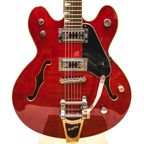 Hutchins Memphis Rose Semi Hollow Body + Hard Case (Pre-Owned) - Music Vault