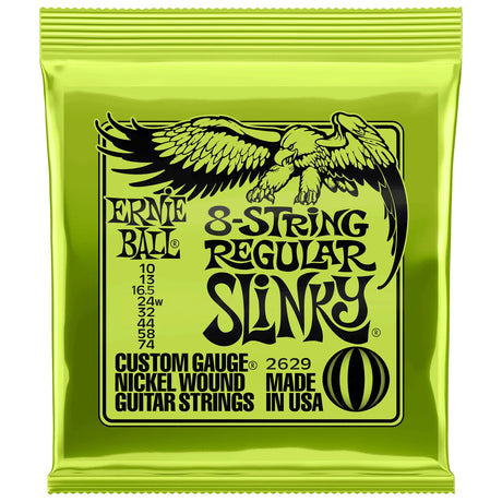 Ernie Ball 8 String Regular Slinky Electric Guitar Strings - Music Vault