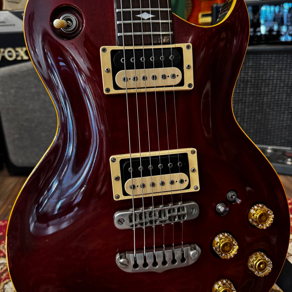 Aria Pro II PE-R60 Japanese 1980's See Through Red (Pre-Owned)