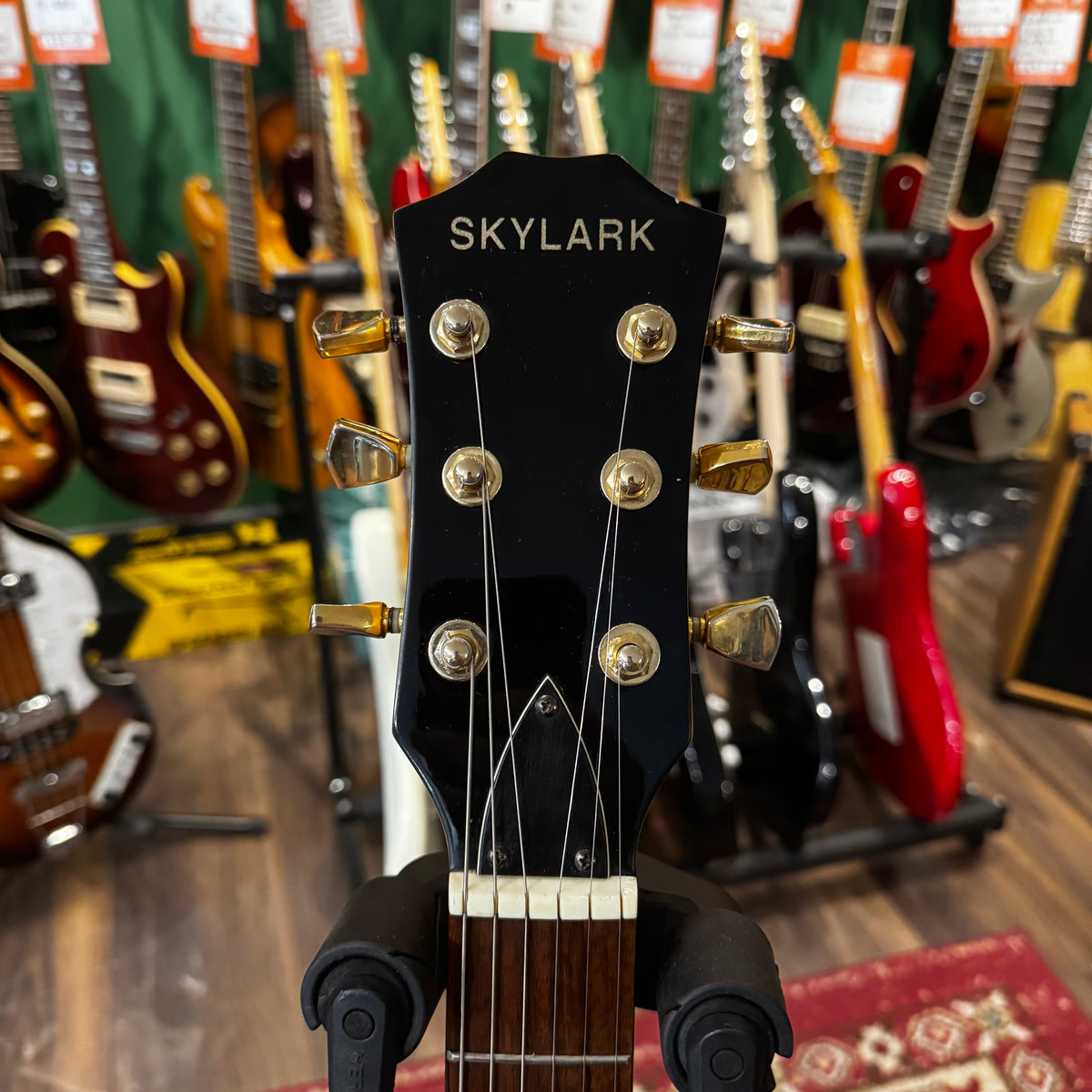 Skylark Plexiglass Les Paul Translucent Purple (Pre-Owned)