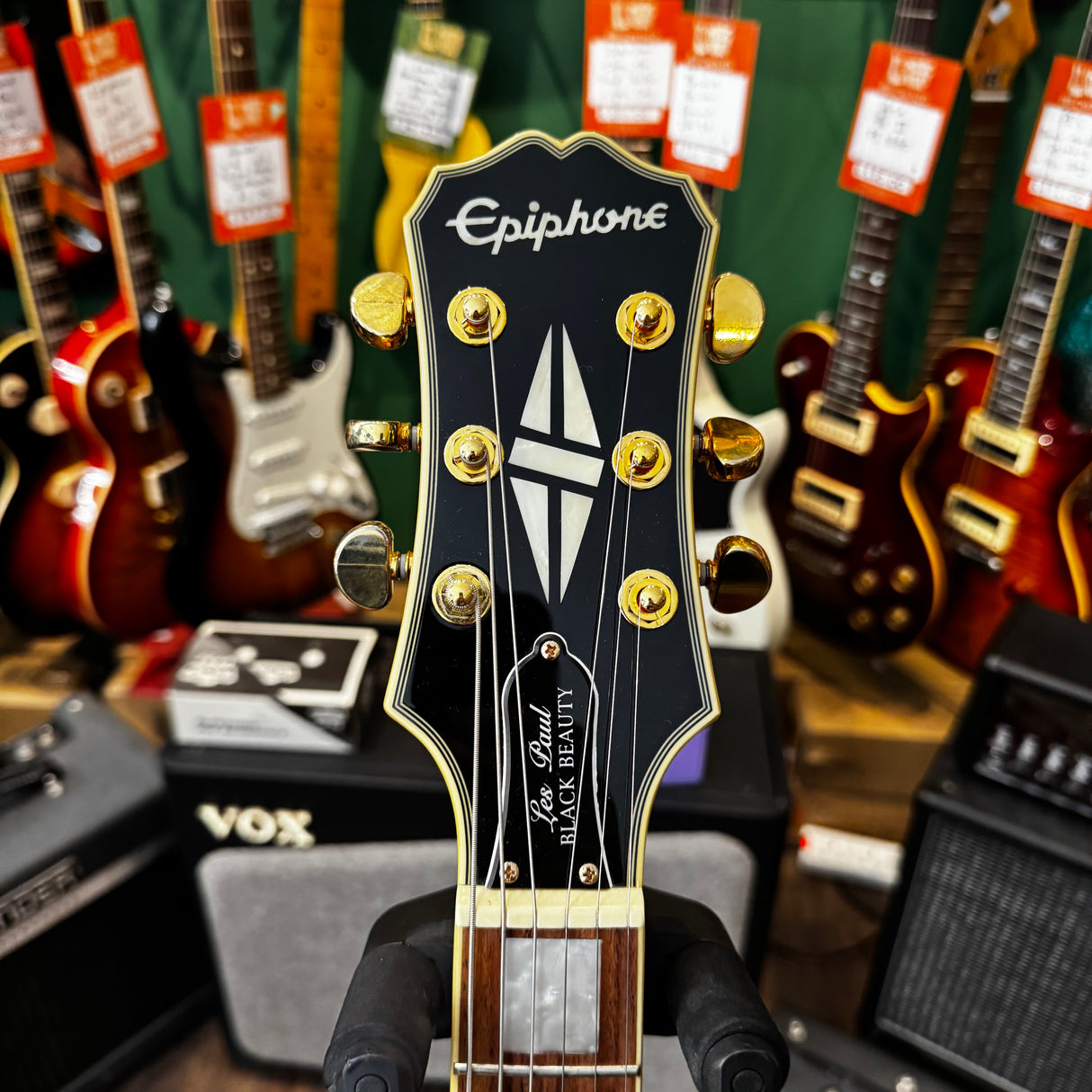 Epiphone Les Paul Black Beauty Ebony 2019 + Hard Case (Pre-Owned)