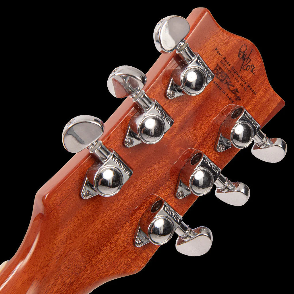 Fret-King Eclat Custom Paul Rose Signature Single Cutaway Electric Guitar Goldtop