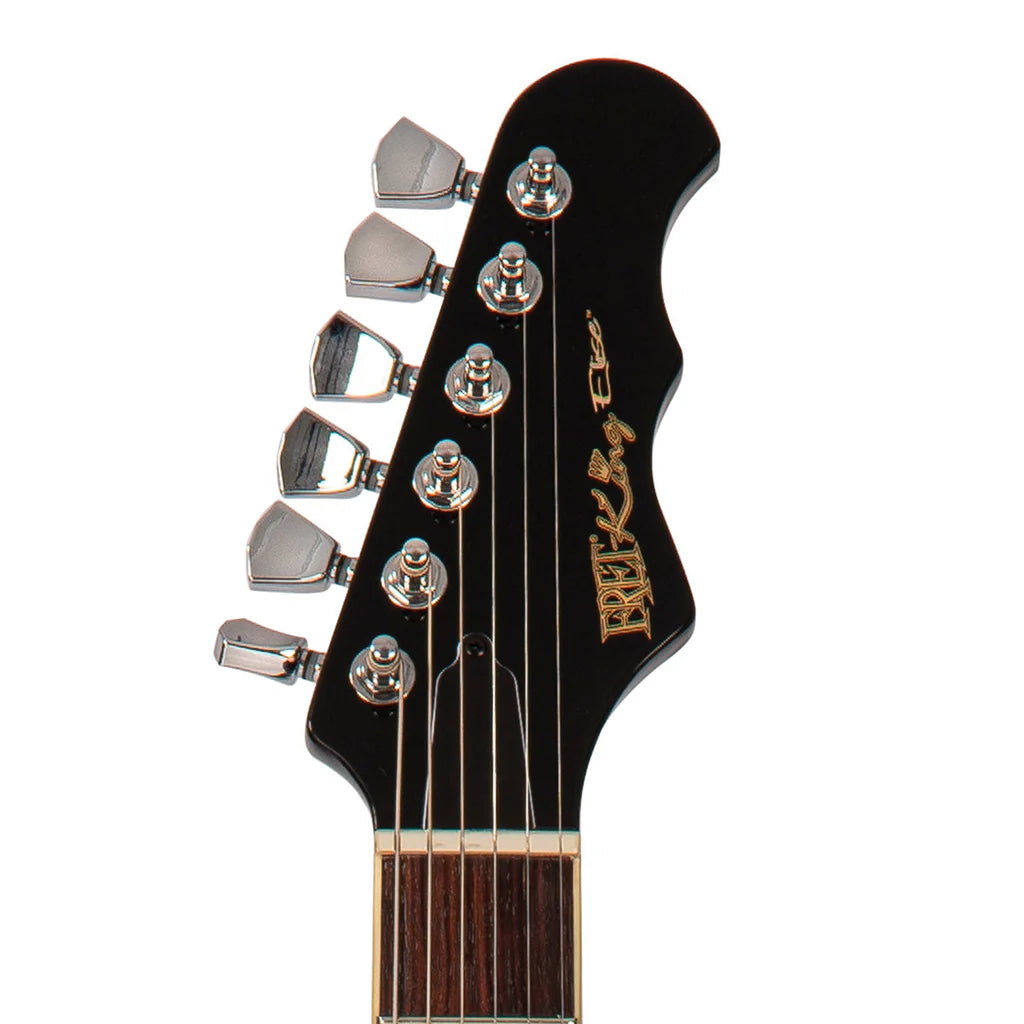 Fret-King Elise Custom Double Cutaway Semi Acoustic Hollowbody Electric Guitar Tobacco Sunburst