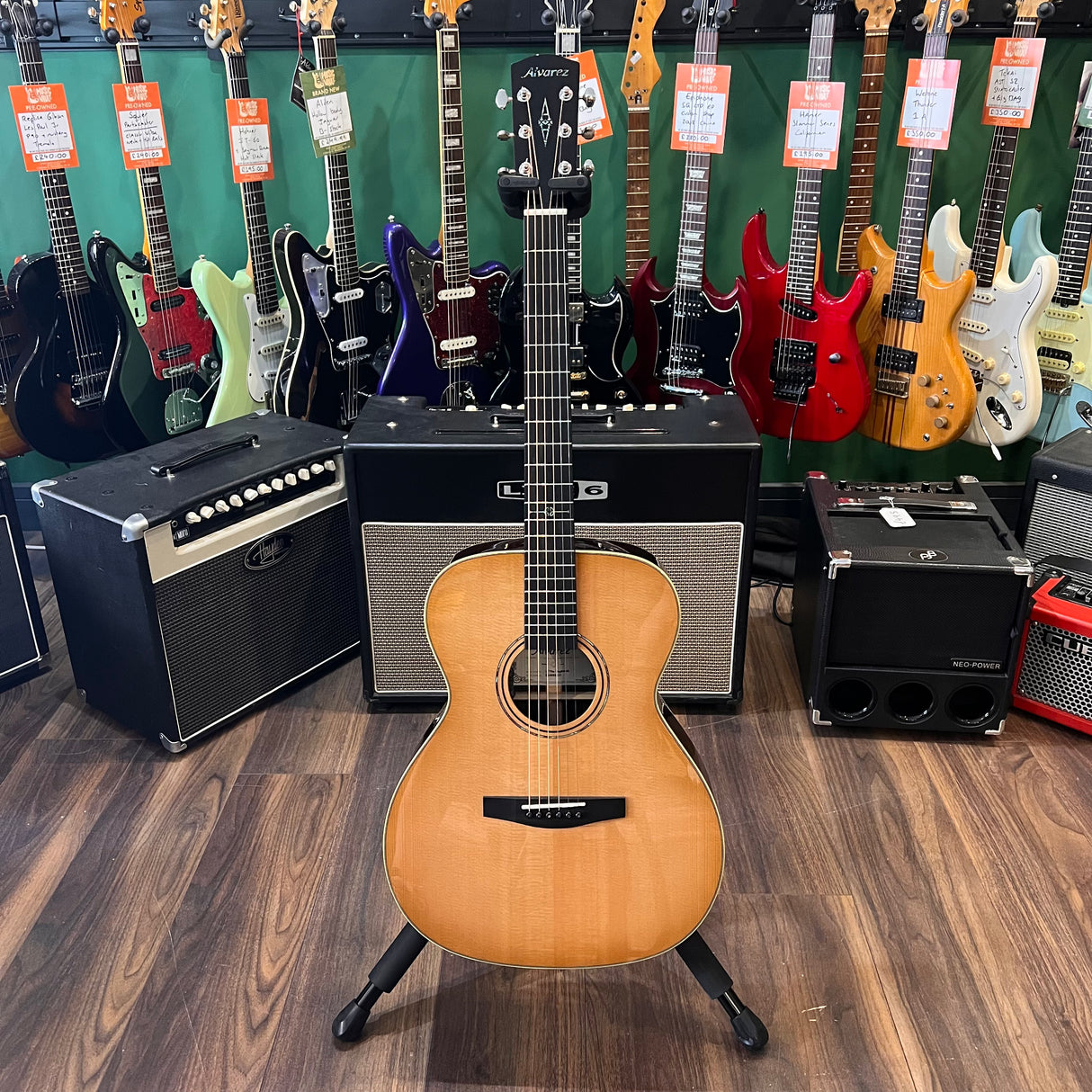 Alvarez Laureate Series LF70E Daybreak Electro Acoustic (Pre-Owned)