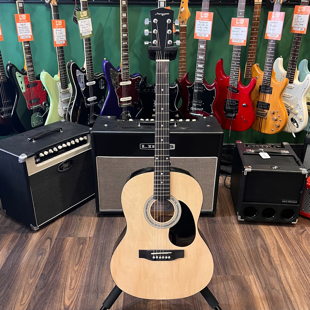 Martin Smith W100 Acoustic Natural (Pre-Owned)