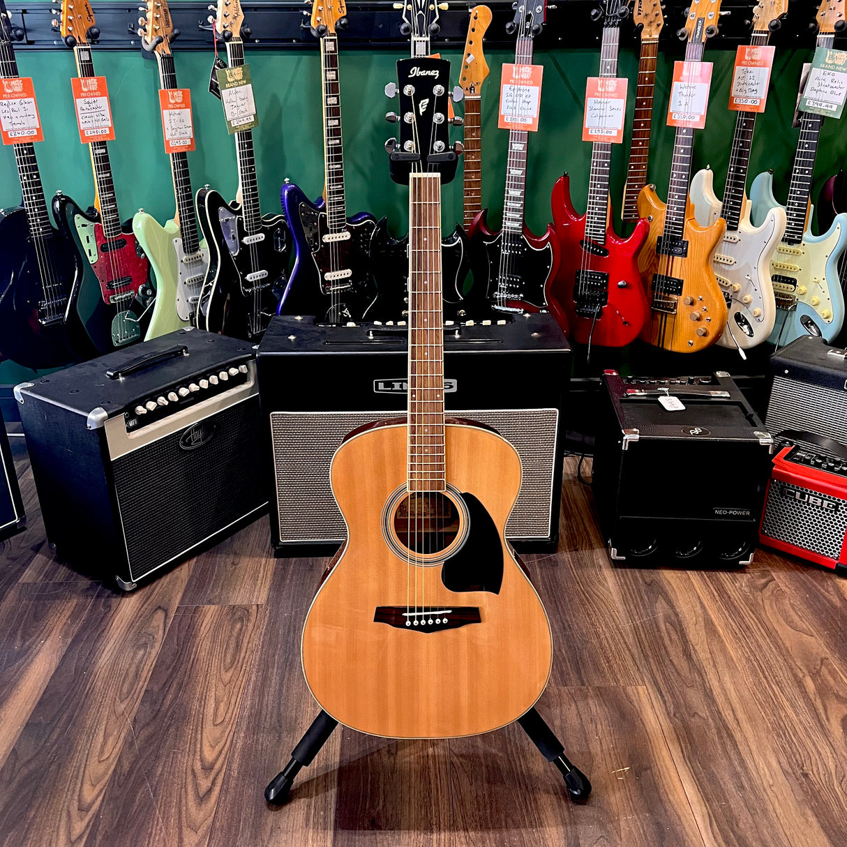 Ibanez PC15 Grand Concert Acoustic Natural (Pre-Owned)