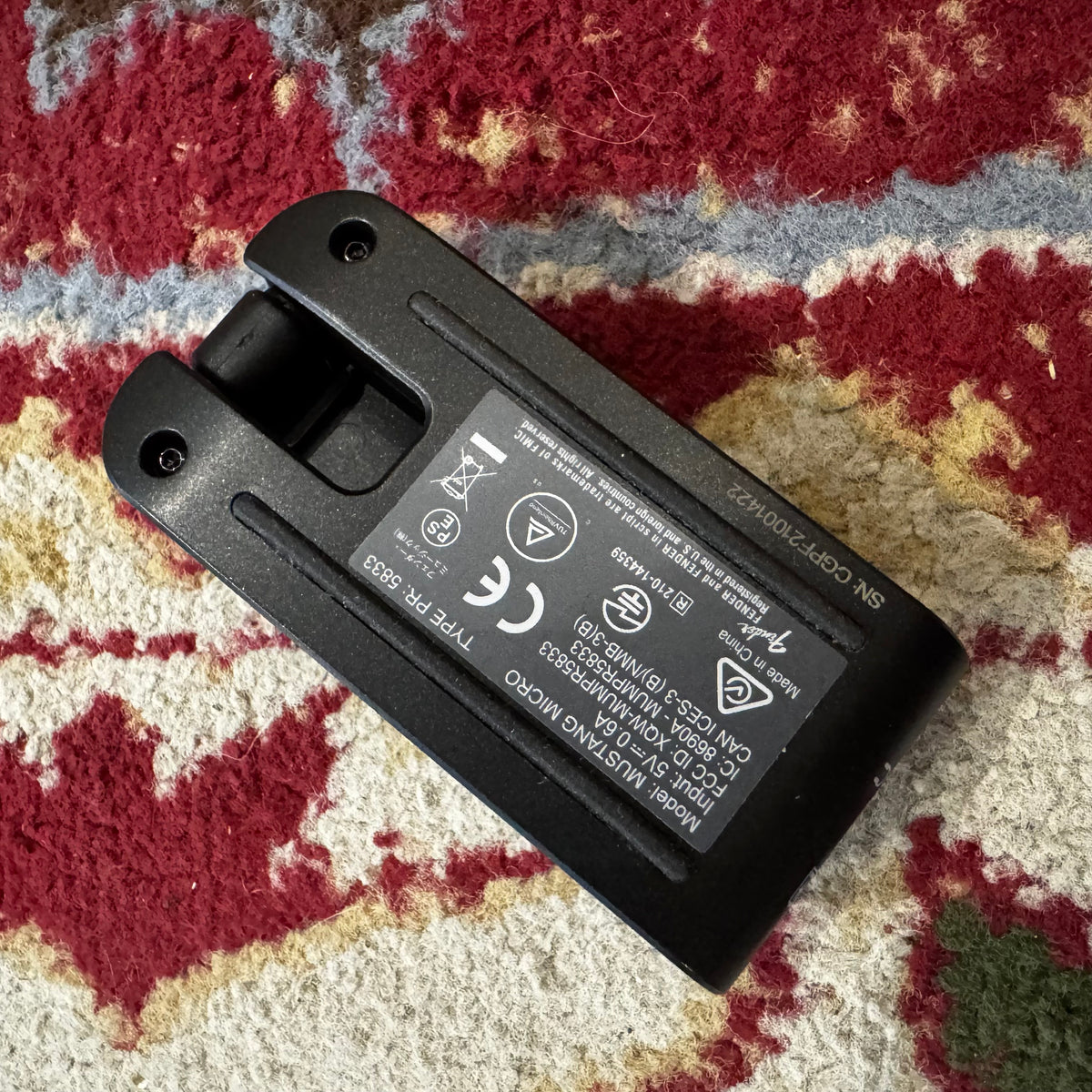 Fender Mustang Micro Guitar Headphone Amplifier (Pre-Owned)