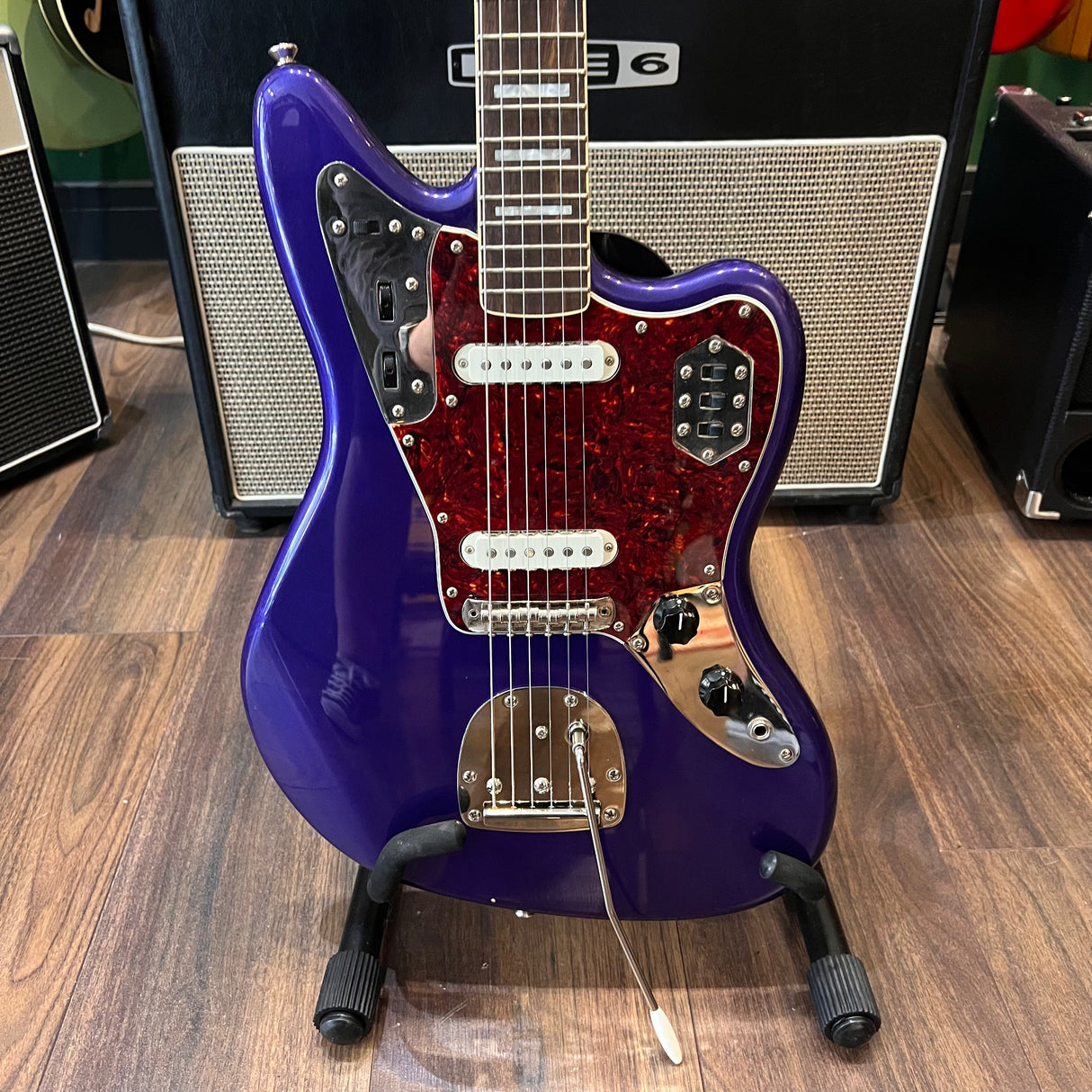 Squier FSR Classic Vibe 70's Jaguar Metallic Purple (Pre-Owned)