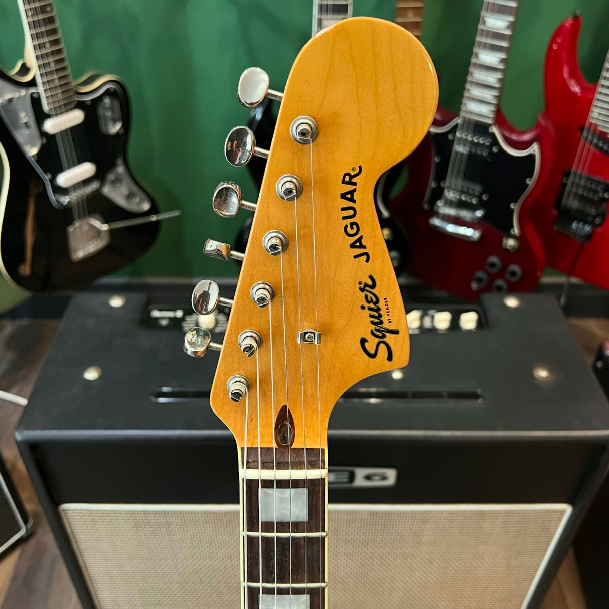 Squier FSR Classic Vibe 70's Jaguar Metallic Purple (Pre-Owned)