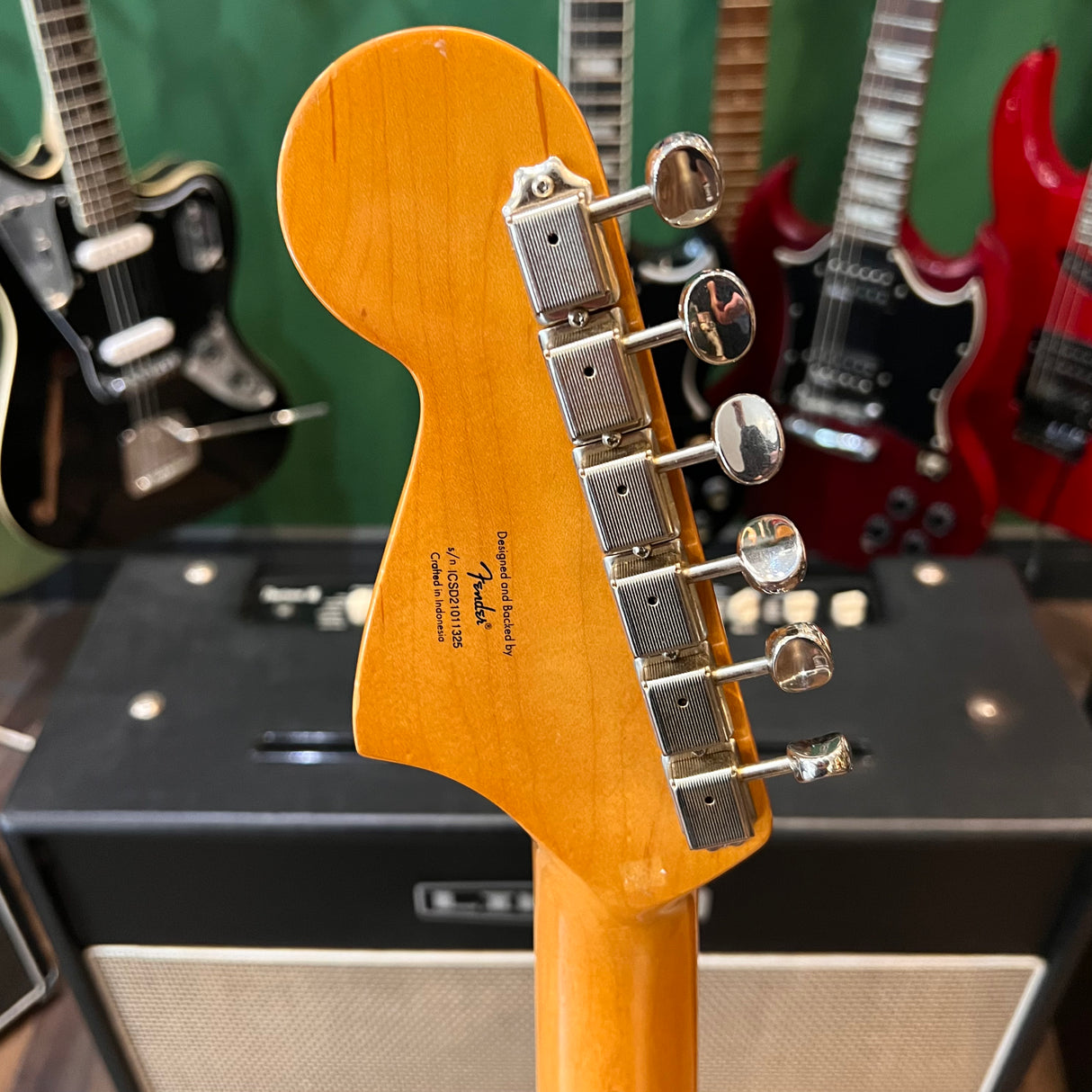 Squier FSR Classic Vibe 70's Jaguar Metallic Purple (Pre-Owned)