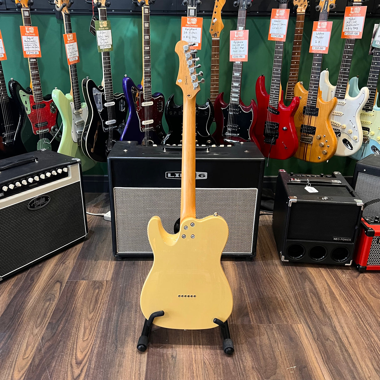 Jet Guitars JT 300 Telecaster Vintage Yellow (Pre-Owned)