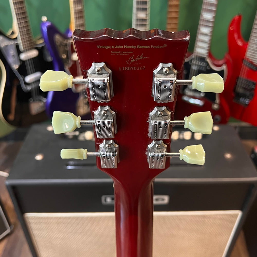 Vintage Reissued Series V100TWR Thru Wine Red (Pre-Owned)