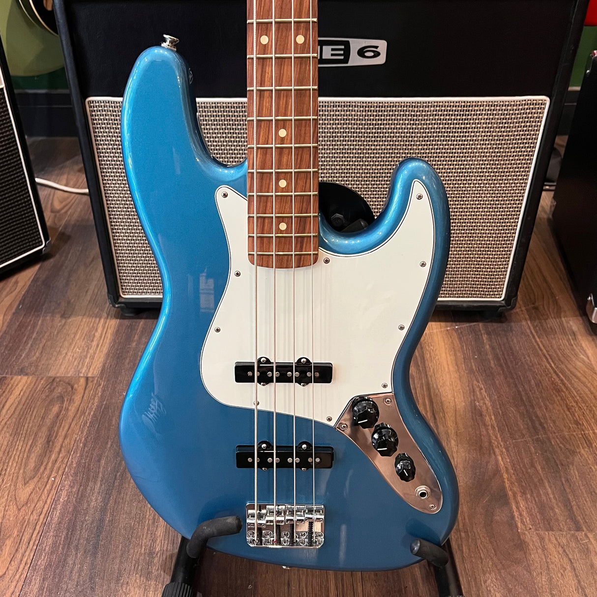 Fender Mexican Standard Jazz Bass 2017 Lake Placid Blue (Pre-Owned)