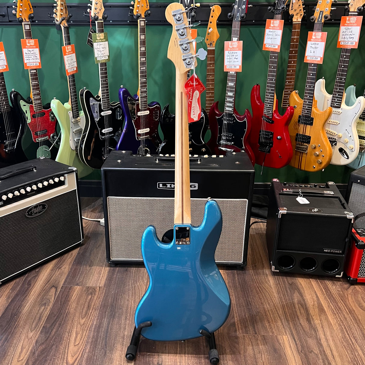 Fender Mexican Standard Jazz Bass 2017 Lake Placid Blue (Pre-Owned)