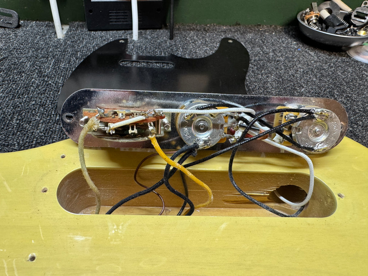 Partscaster 50's Style Telecaster Blonde (Pre-Owned) - Music Vault