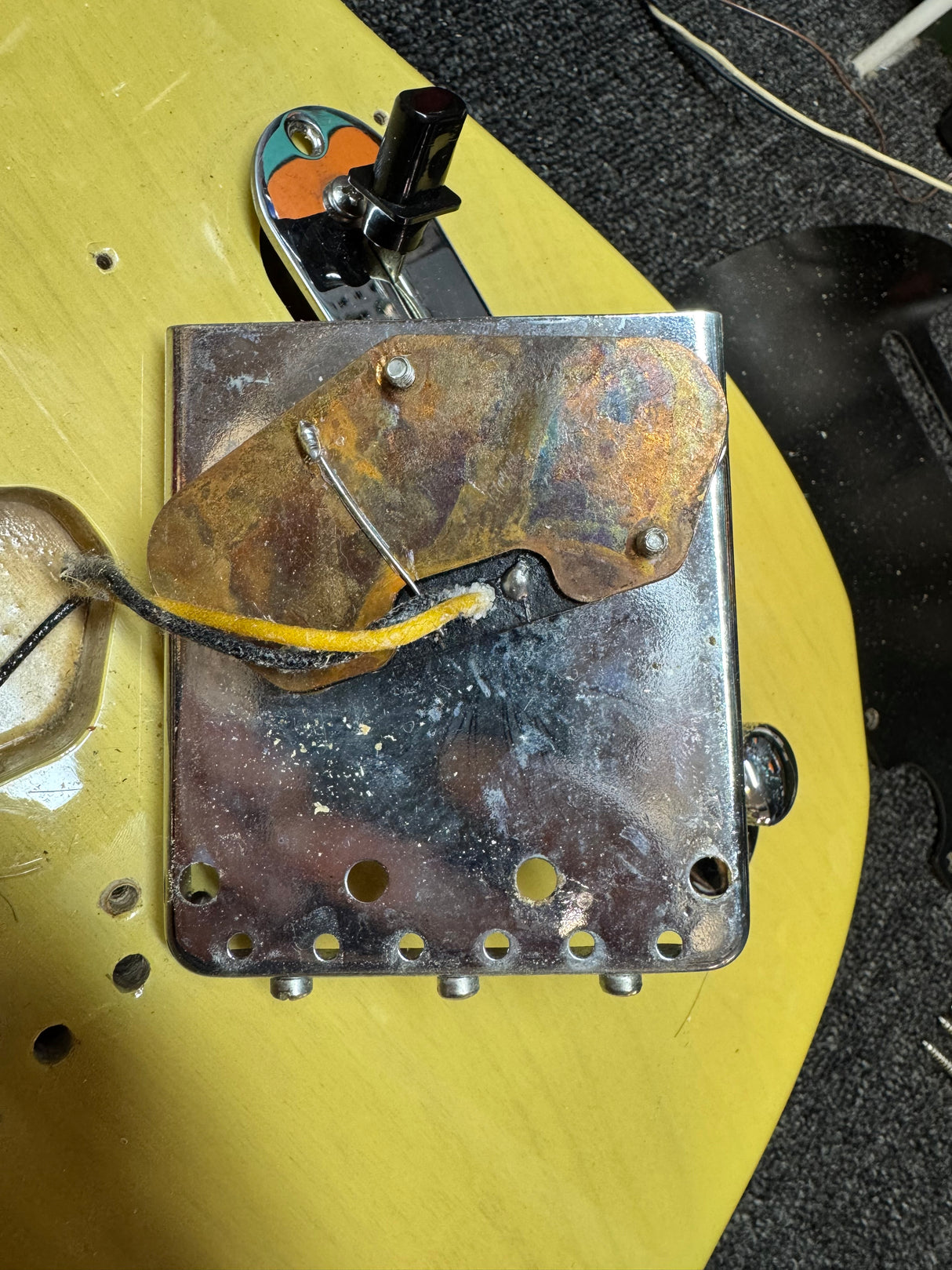 Partscaster 50's Style Telecaster Blonde (Pre-Owned) - Music Vault