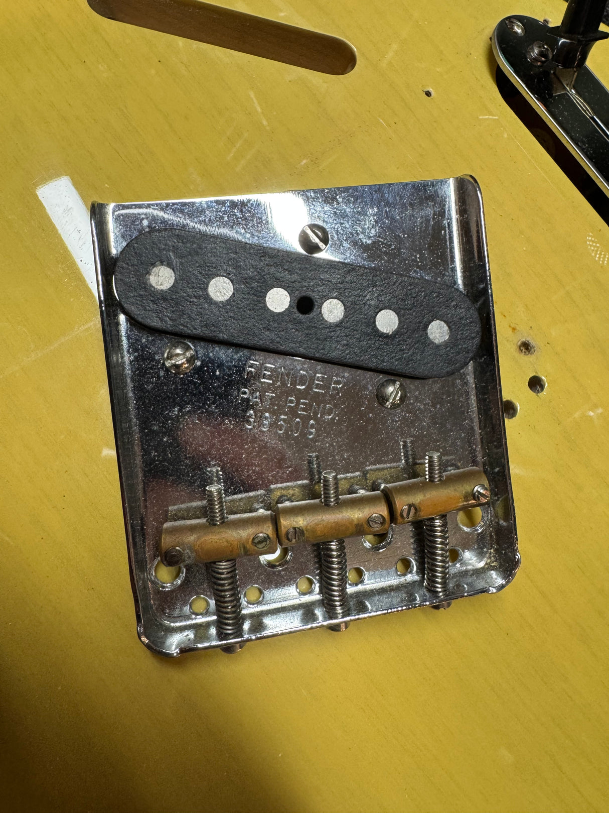 Partscaster 50's Style Telecaster Blonde (Pre-Owned) - Music Vault