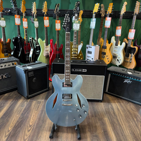 Epiphone Dave Grohl Signature DG335 2024 Pelham Blue (Pre-Owned) - Music Vault