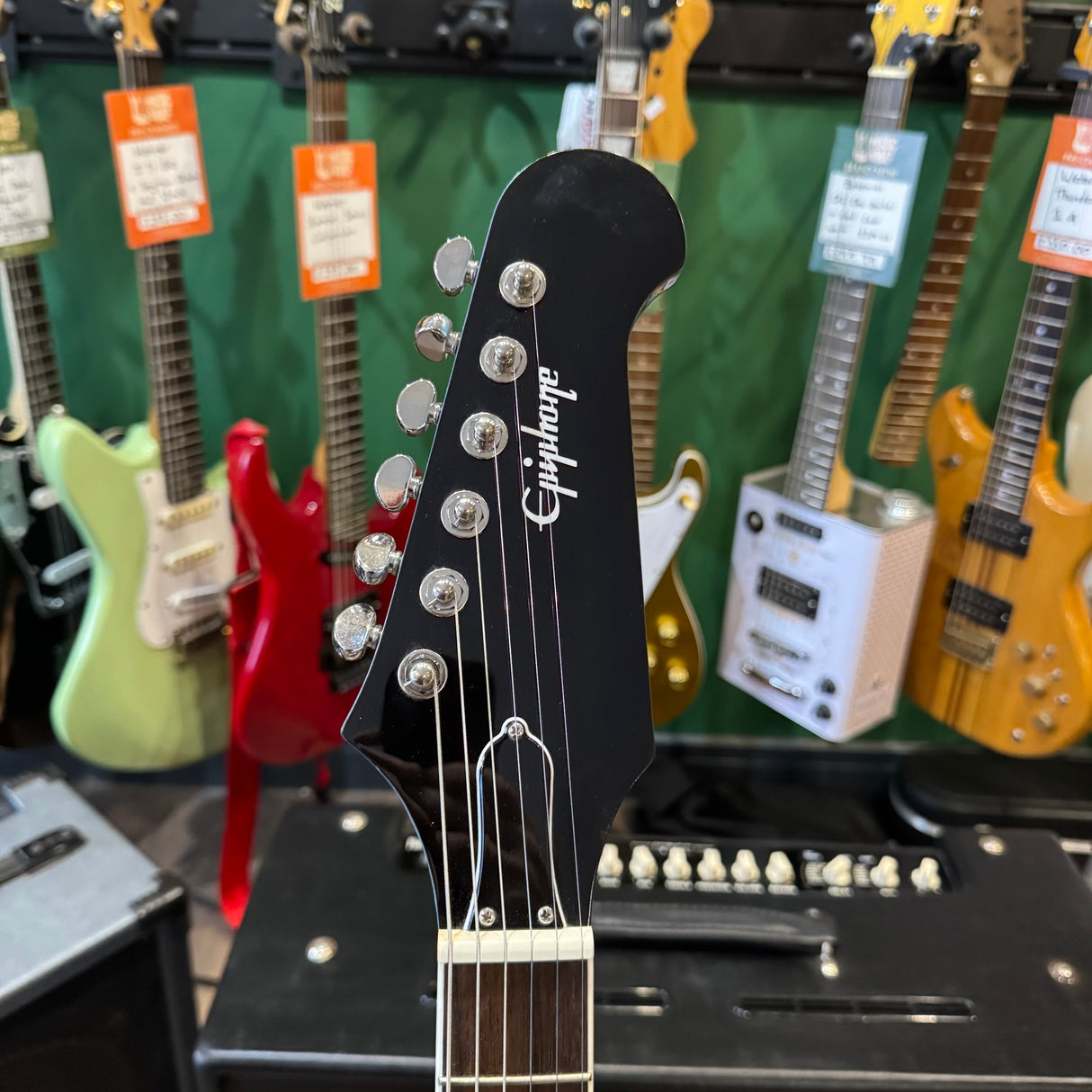 Epiphone Dave Grohl Signature DG335 2024 Pelham Blue (Pre-Owned) - Music Vault