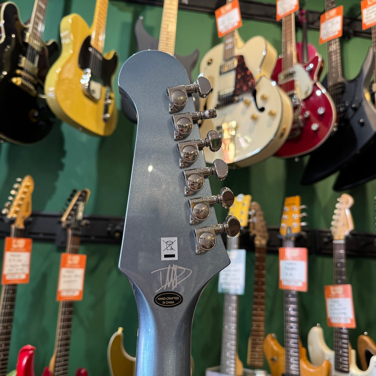 Epiphone Dave Grohl Signature DG335 2024 Pelham Blue (Pre-Owned) - Music Vault