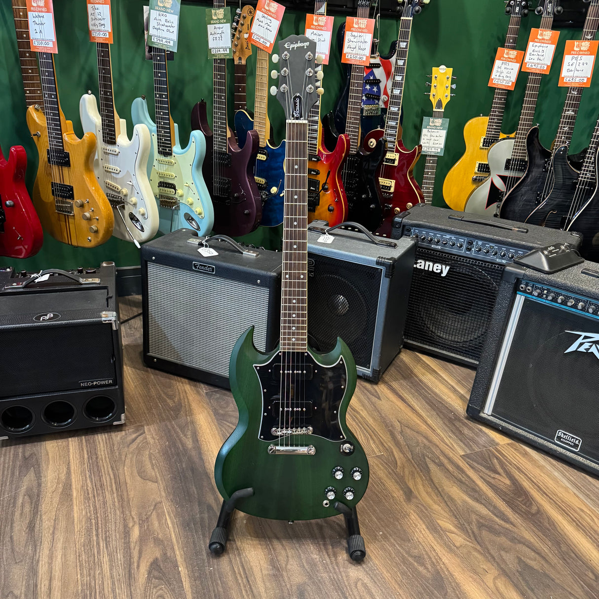 Epiphone SG Classic P90 Inverness Green (Pre-Owned)