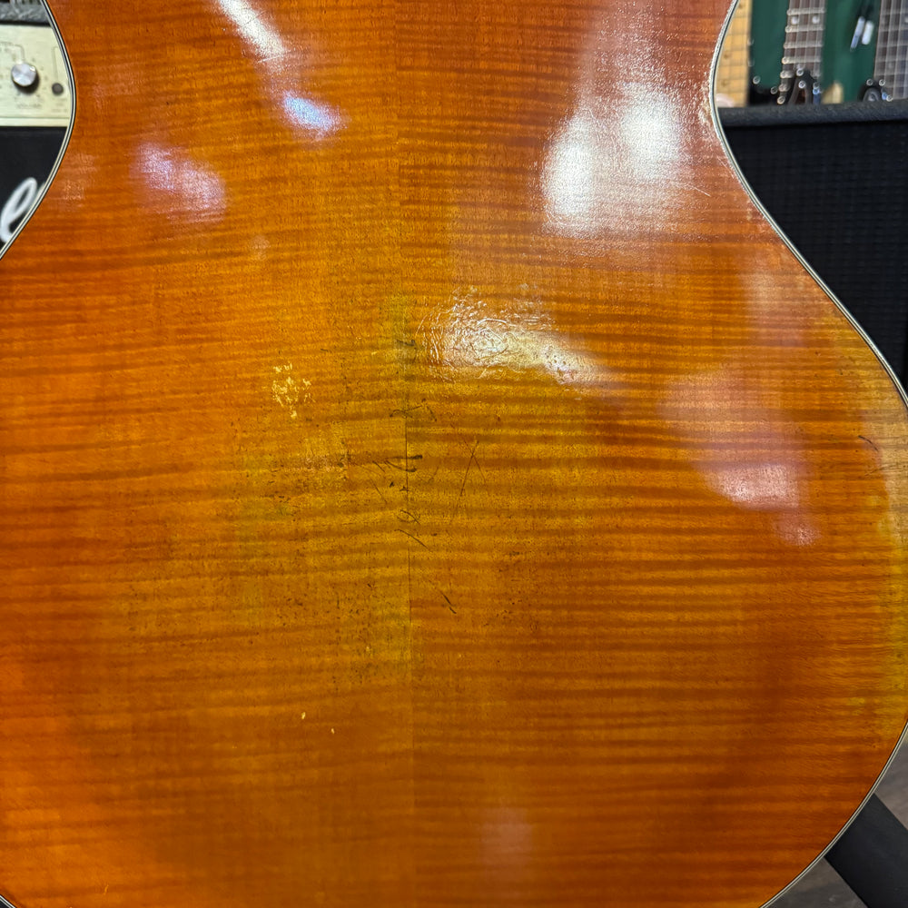 Eastman T59/V Antique Amber Semi Hollow Electric Guitar (Pre-Owned)