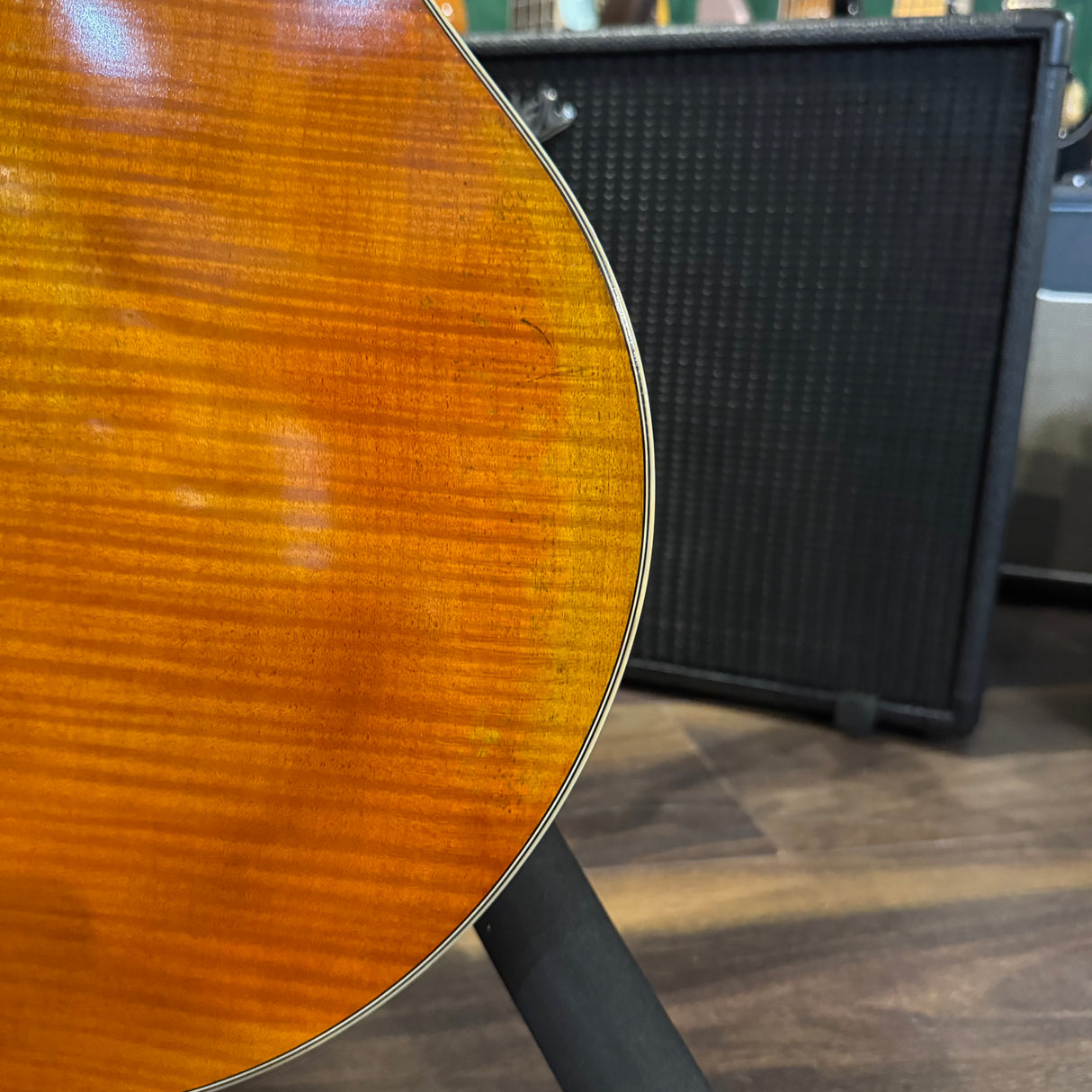 Eastman T59/V Antique Amber Semi Hollow Electric Guitar (Pre-Owned)