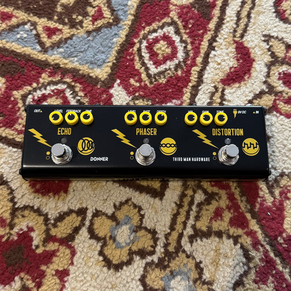 Donner X Third Man Hardware Triple Threat Multi Effects Pedal (Pre-Owned)
