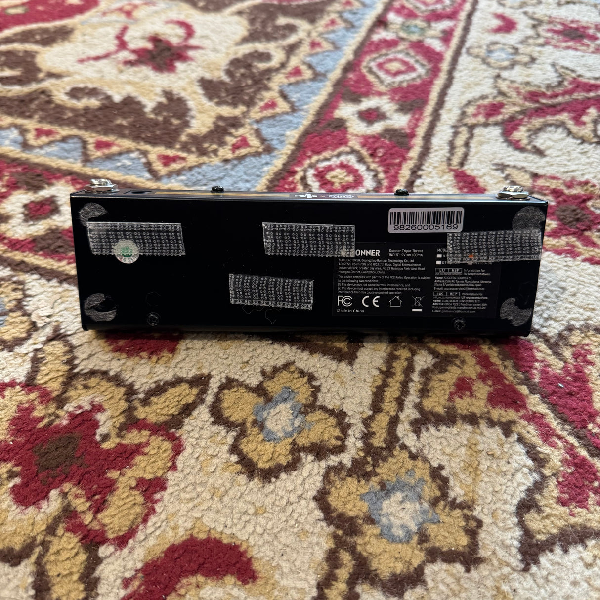 Donner X Third Man Hardware Triple Threat Multi Effects Pedal (Pre-Owned)