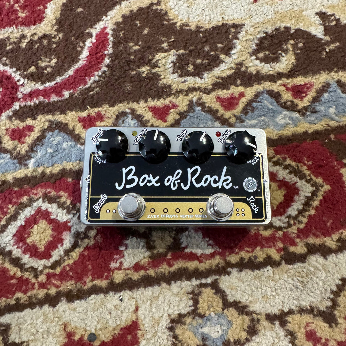 Zvex Effects Vexter Series Box Of Rock Distortion Pedal (Pre-Owned)