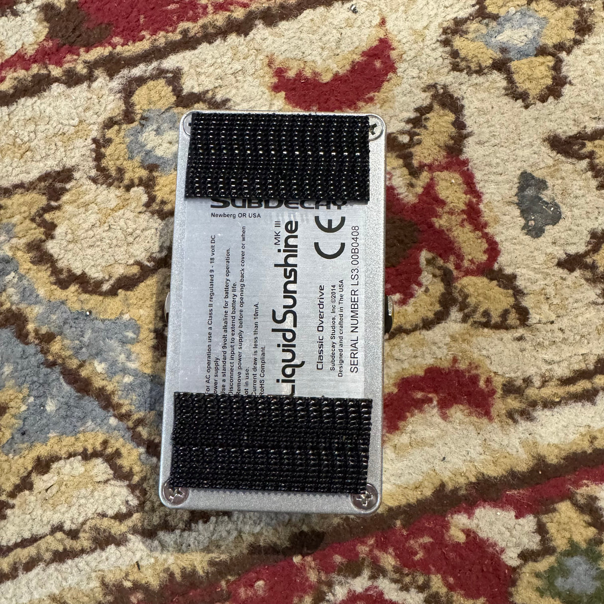 Subdecay Liquid Sunshine MKIII Overdrive Pedal (Pre-Owned)