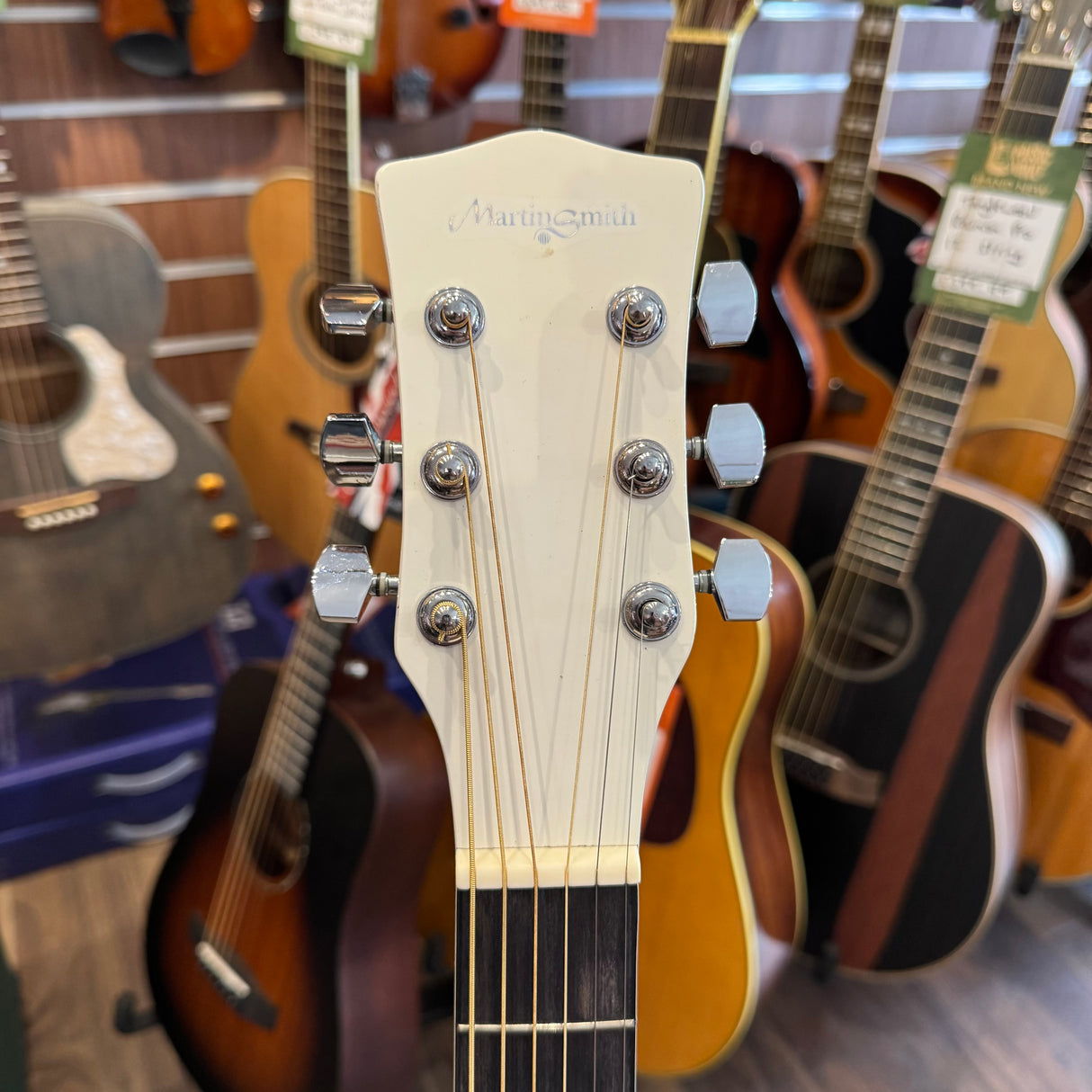 Martin Smith W100 Acoustic White (Pre-Owned)