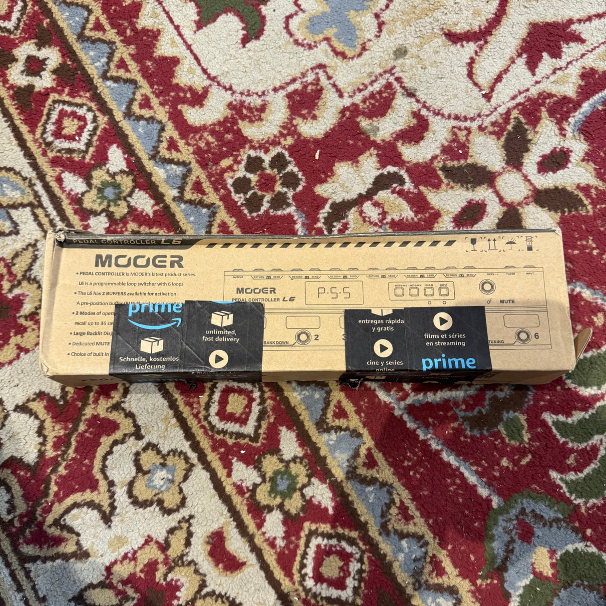 Mooer L6 Pedal Controller And Switcher (Pre-Owned)