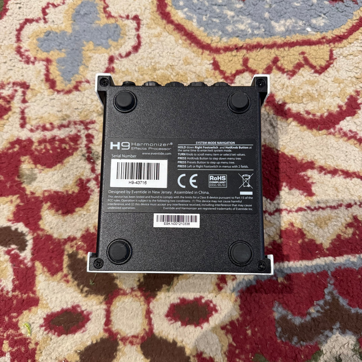 Eventide H9 Max Harmonizer Multi Effects Pedal (Pre-Owned)