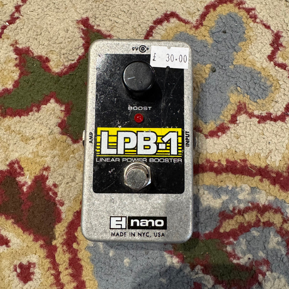 Electro Harmonix LPB-1 Linear Power Booster Boost Pedal (Pre-Owned)