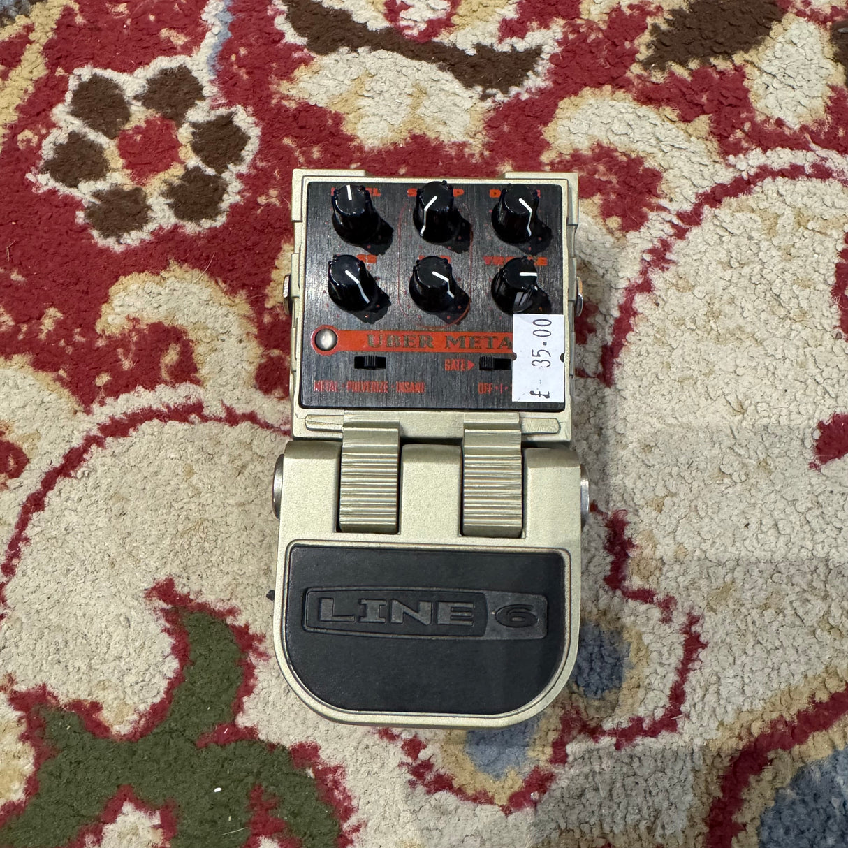 Line 6 ToneCore Uber Metal Distortion Pedal (Pre-Owned)