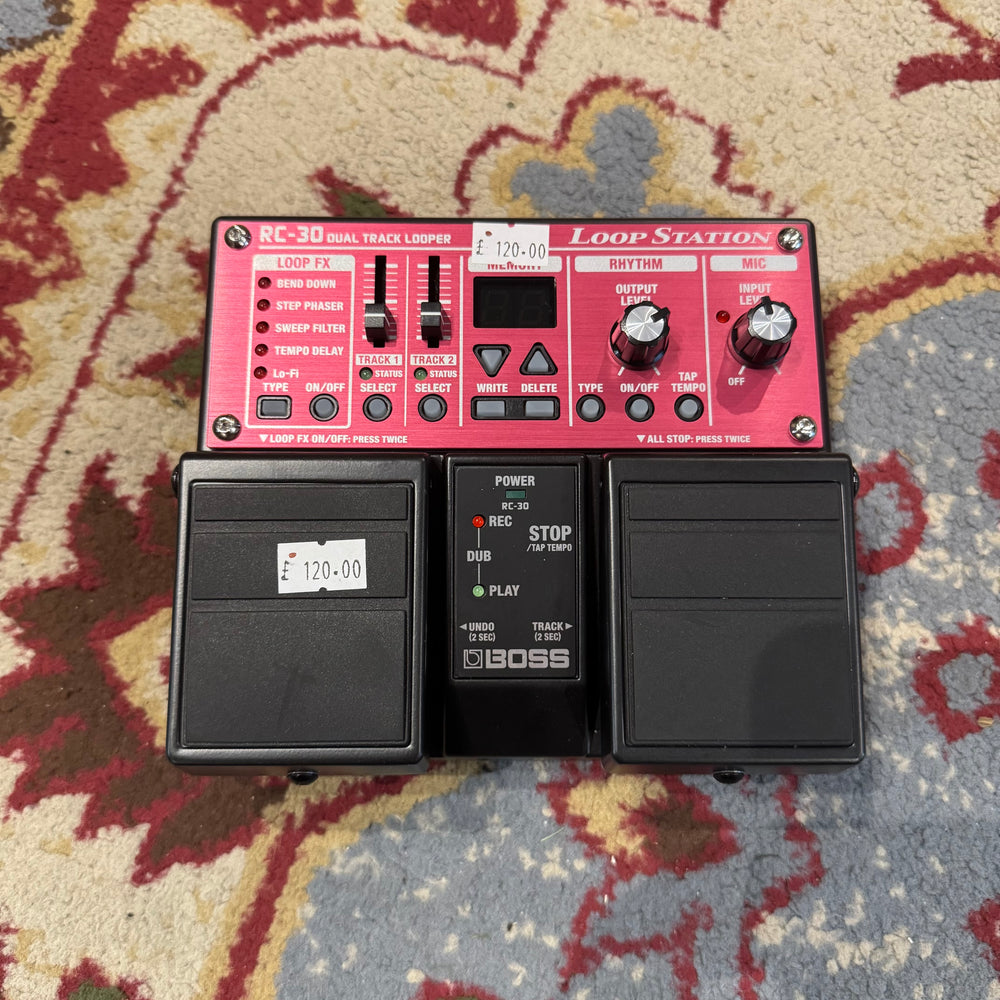 Boss RC-30 Loopstation Dual Track Looper Pedal (Pre-Owned)