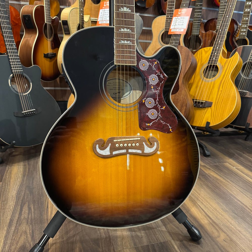 Epiphone J-200 EC Studio (EJ-20SCE) Jumbo Electro Acoustic (Pre-Owned)
