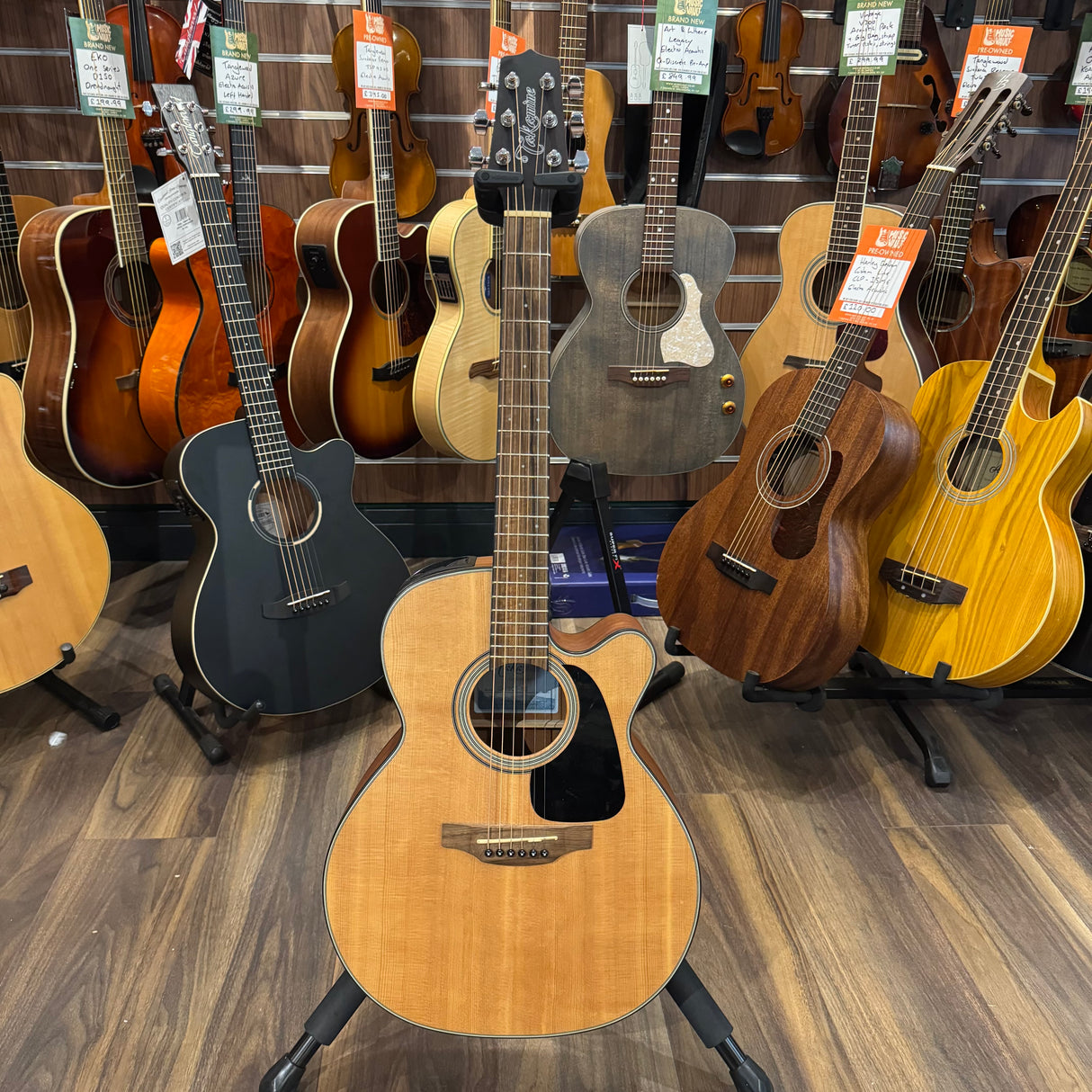 Takamine G Series GX18CE-NS 3/4 Size Travel Electro Acoustic (Pre-Owned)