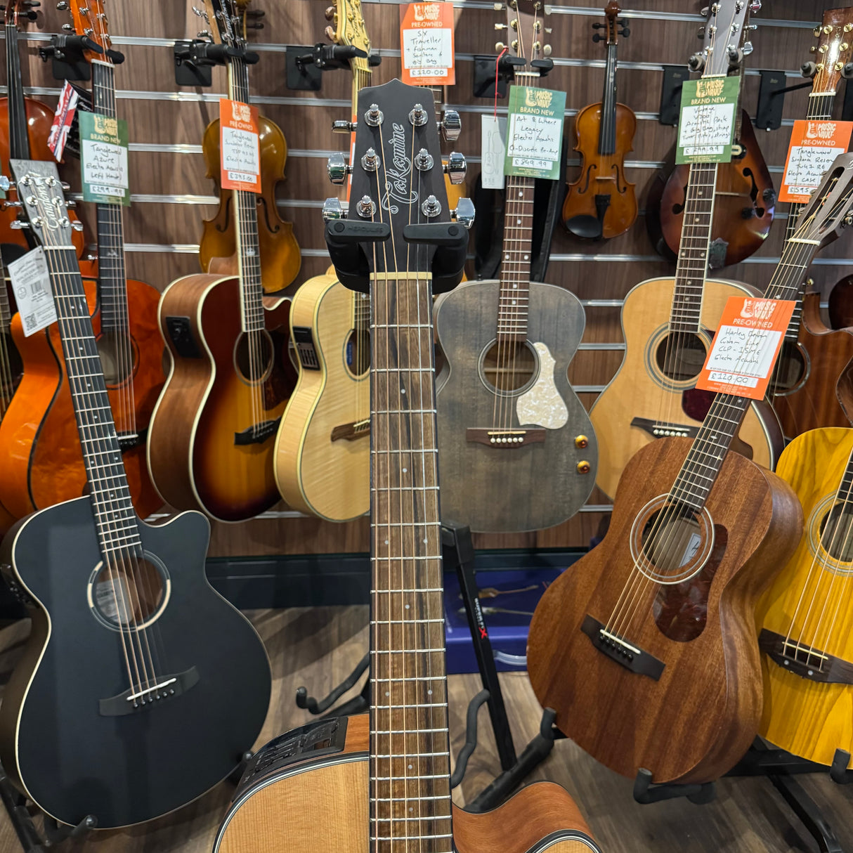 Takamine G Series GX18CE-NS 3/4 Size Travel Electro Acoustic (Pre-Owned)