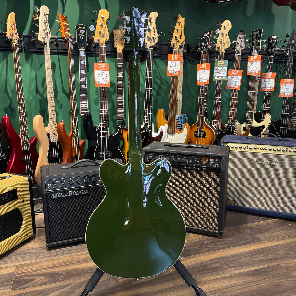 Gretsch G2622T Streamliner Center Block Double Cut With Bigsby Torino Green (Pre-Owned)