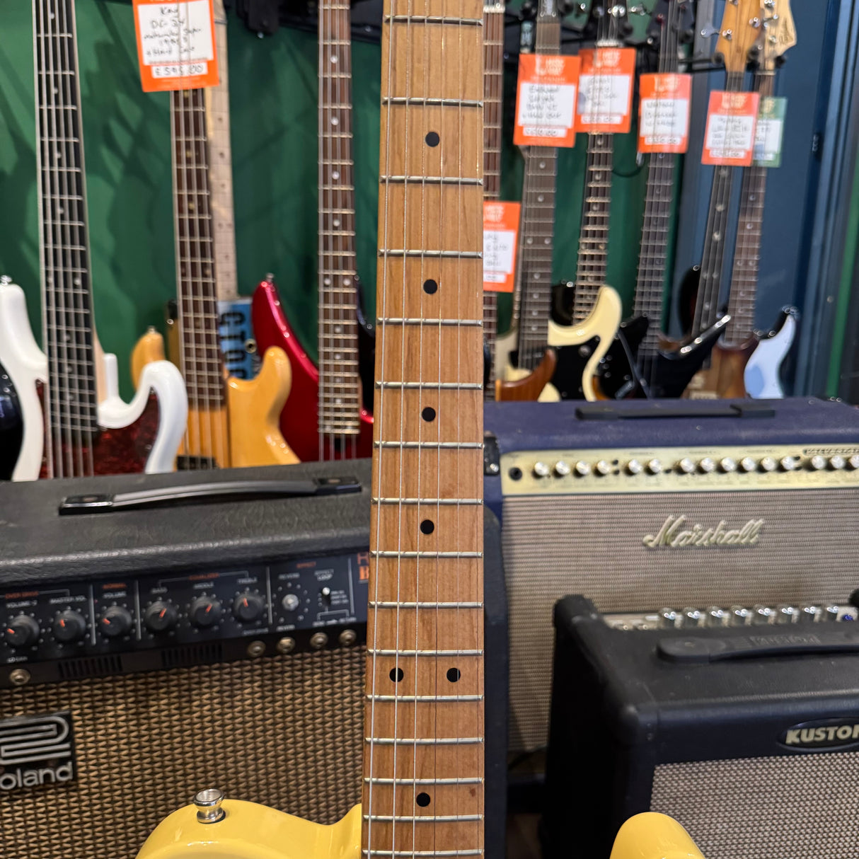 Jet Guitars JT 300 Telecaster Vintage Yellow (Pre-Owned)