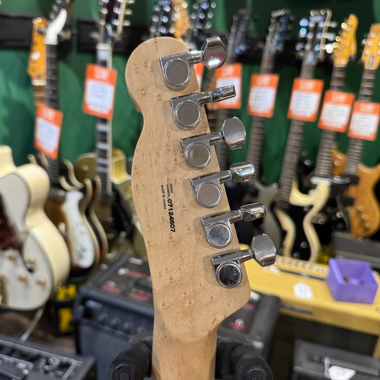 Fender Lite Ash Telecaster Korean 2007 White (Pre-Owned)
