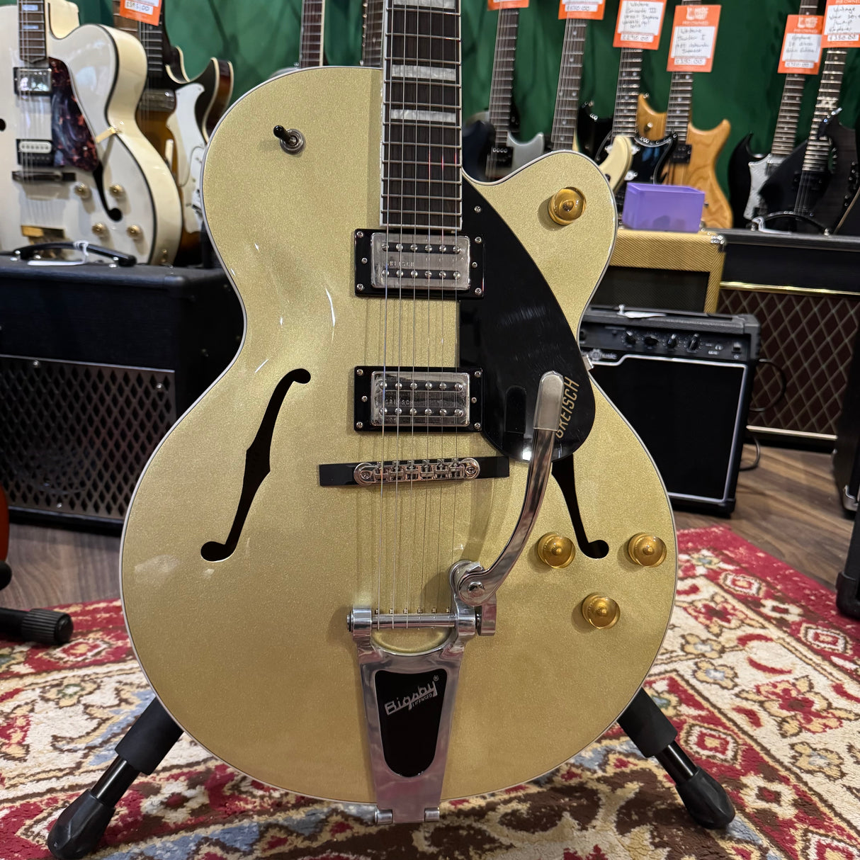 Gretsch G2420T Streamliner Hollow Body With Bigsby Golddust (Pre-Owned)