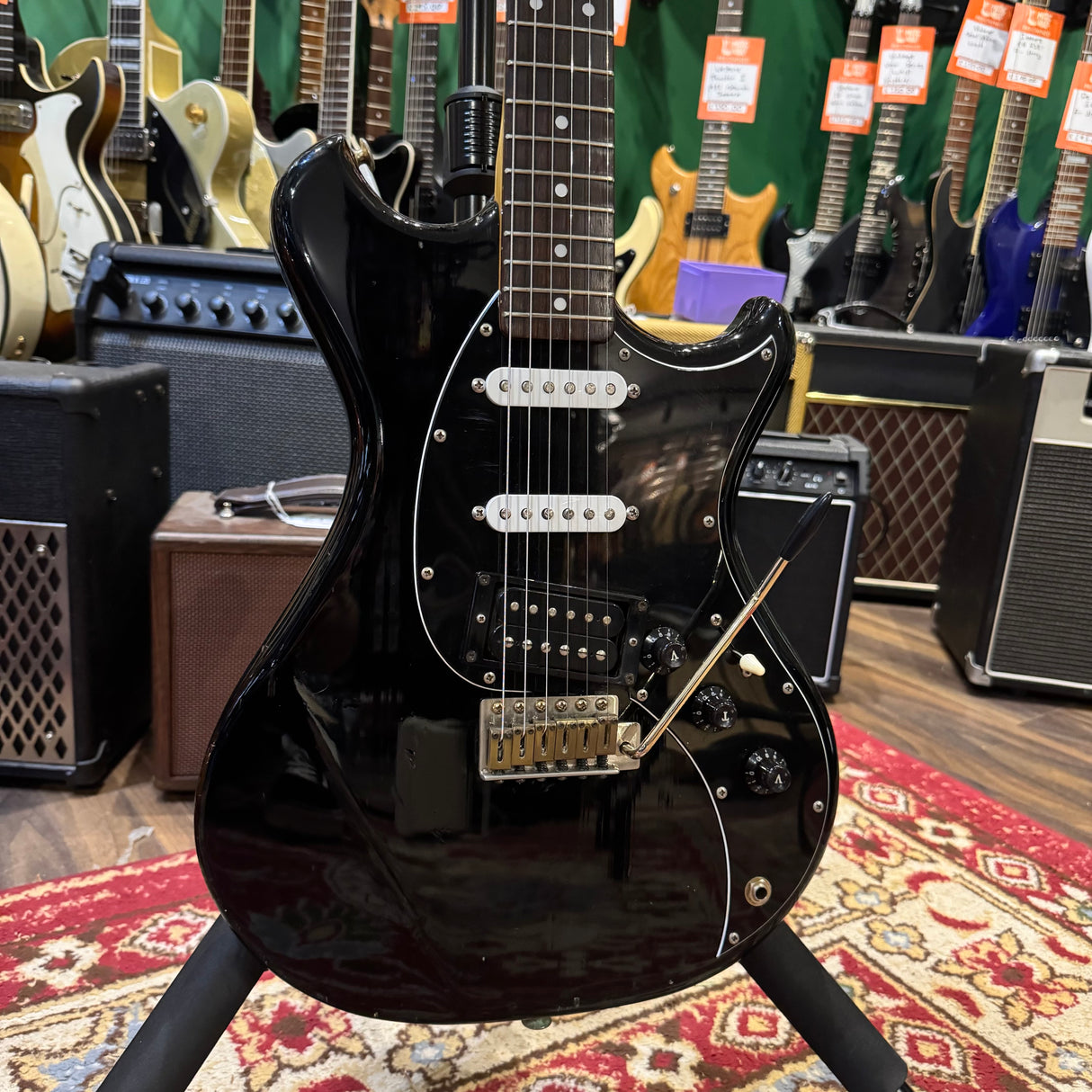 Westone Concord III Electric Guitar 1980's Matsumoku Japan Black (Pre-Owned)