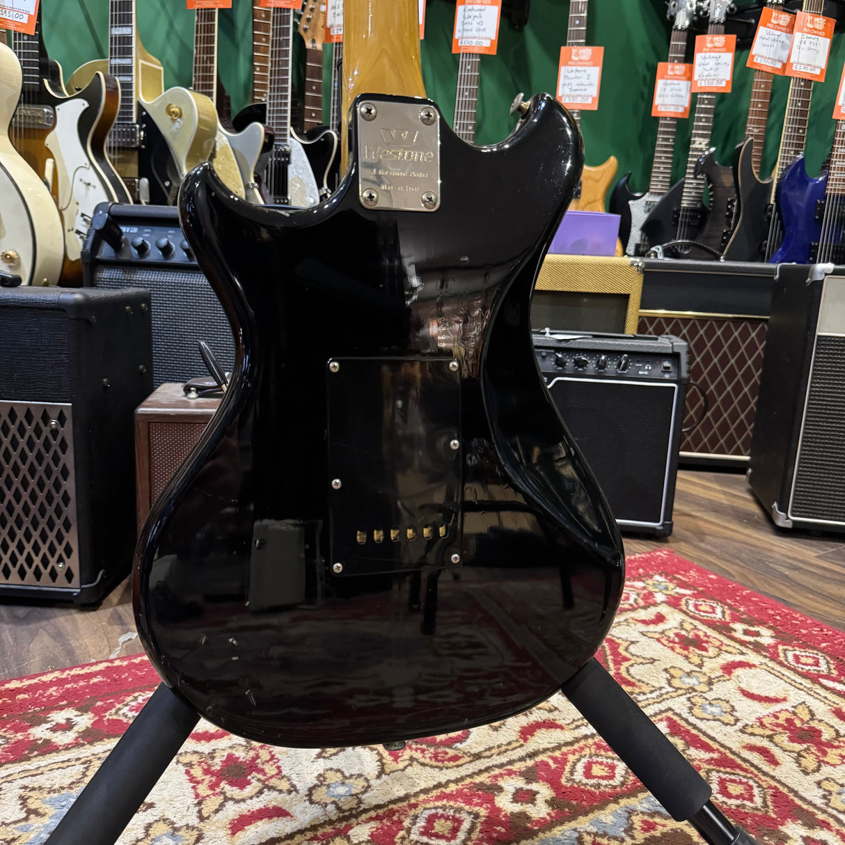 Westone Concord III Electric Guitar 1980's Matsumoku Japan Black (Pre-Owned)
