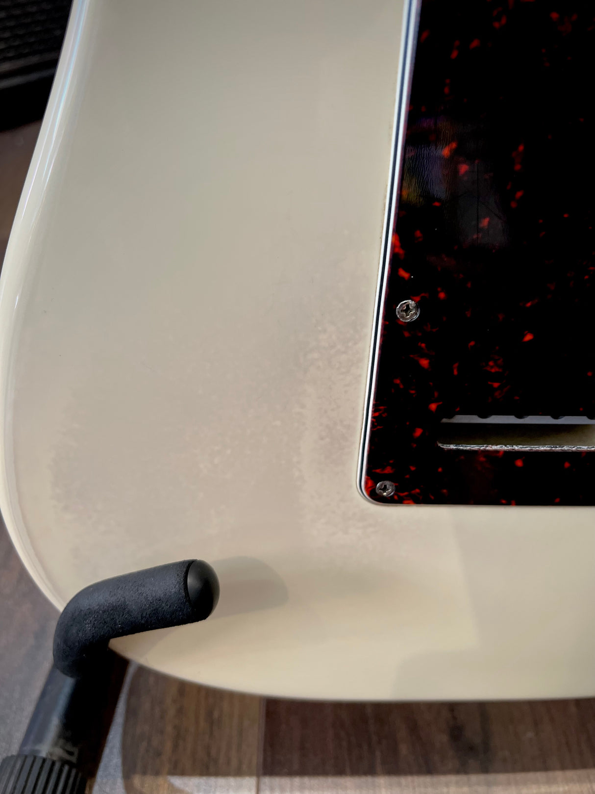 Fender USA HH Big Apple Stratocaster White (Pre-Owned) - Music Vault